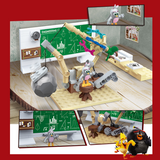 EDUKiE Angry Birds™ Avian Academy Building Block Set-One Quarter