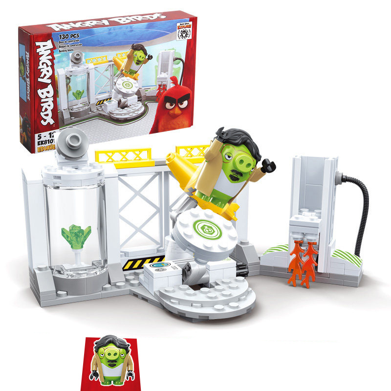 Angry Birds™ Garry's Lab Building Block Set - One Quarter