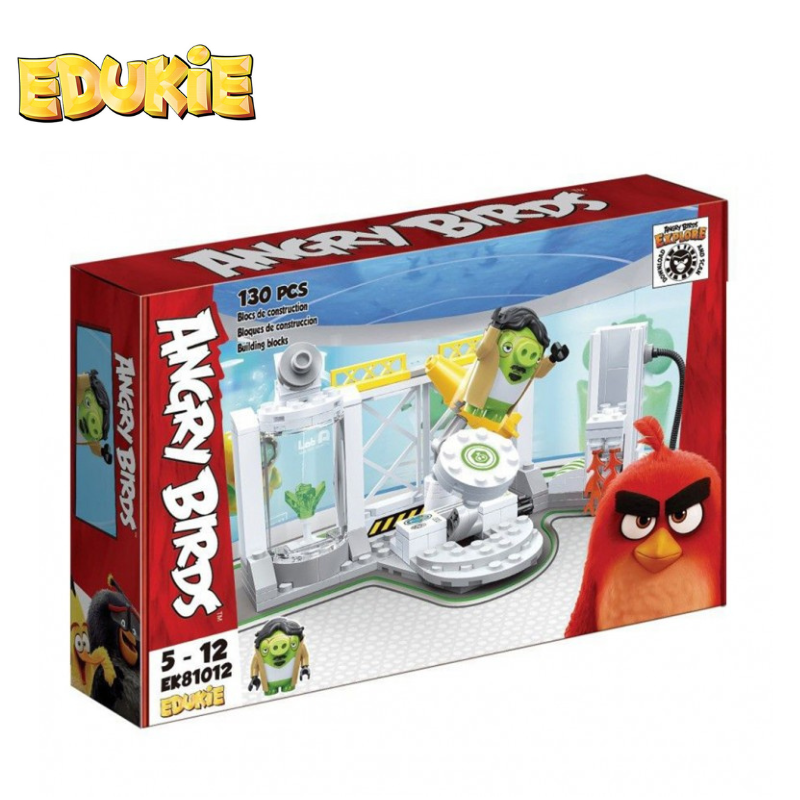 Angry Birds™ Garry's Lab Building Block Set - One Quarter