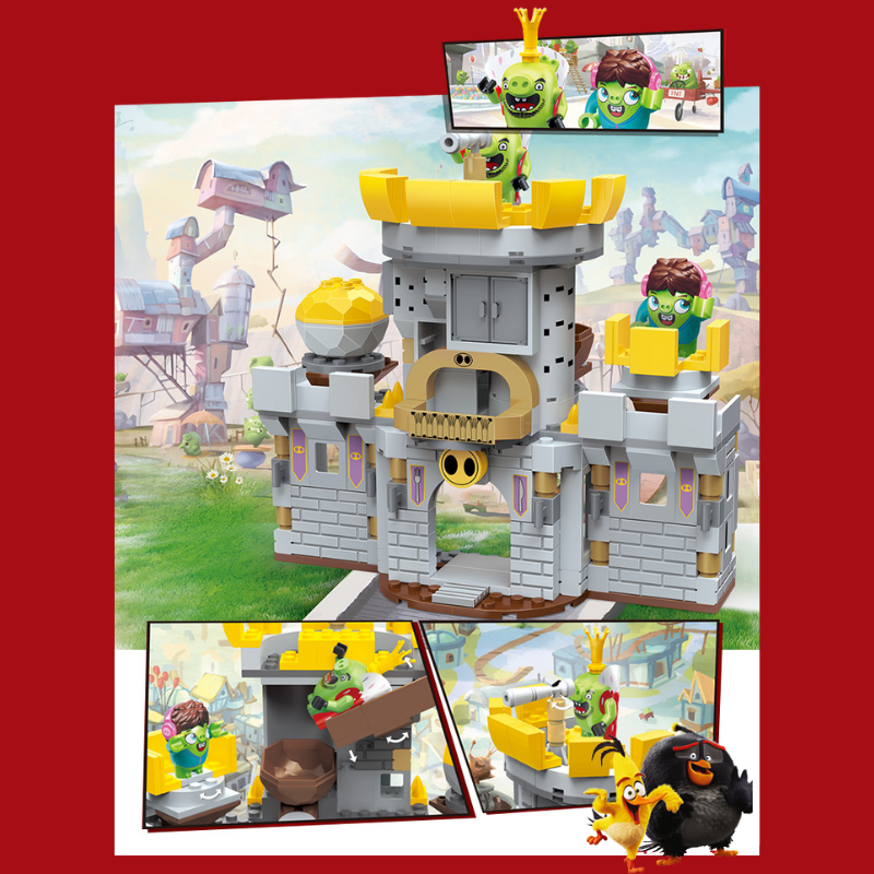 Lego angry birds king pig's castle shop