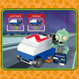 GUDI Plants vs. Zombies Zomboni Zamboni Pull-Back Building Block Set-One Quarter
