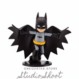 HEROCROSS JUSTICE LEAGUE Batman 3" Action Figure-One Quarter