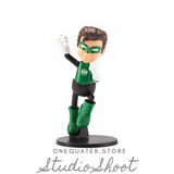 HEROCROSS JUSTICE LEAGUE Green Lantern 3" Action Figure-One Quarter