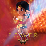 HEROCROSS JUSTICE LEAGUE Wonder Woman 3" Action Figure-One Quarter