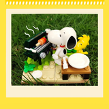HSANHE Peanuts® A Day with Snoopy II Mystery Boxes Building Block Set-One Quarter