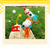 HSANHE Peanuts® A Day with Snoopy II Mystery Boxes Building Block Set-One Quarter