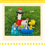 HSANHE Peanuts® A Day with Snoopy II Mystery Boxes Building Block Set-One Quarter