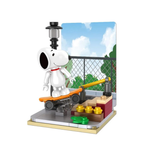 HSANHE Peanuts® A Day with Snoopy II Mystery Boxes Building Block Set