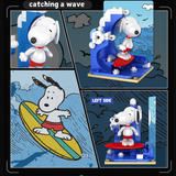 HSANHE Peanuts® A Day with Snoopy II Mystery Boxes Building Block Set