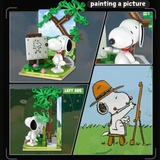 HSANHE Peanuts® A Day with Snoopy II Mystery Boxes Building Block Set