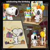 HSANHE Peanuts® A Day with Snoopy II Mystery Boxes Building Block Set