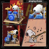 HSANHE Peanuts® A Day with Snoopy II Mystery Boxes Building Block Set