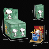 HSANHE Peanuts® A Day with Snoopy II Mystery Boxes Building Block Set