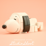 HSANHE Peanuts® Snoopy Sleeping Snoopy BrickHeadz Building Block Set-One Quarter