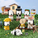 HSANHE Peanuts® Snoopy Sleeping Snoopy BrickHeadz Building Block Set-One Quarter