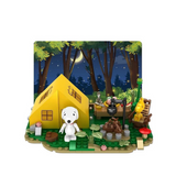 HSANHE Peanuts® Snoopy Town Tale Camping Building Block Set-One Quarter