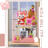 JAKI Ali the Fox Fairy Tale Concert Romantic Roses Building Block Set-One Quarter