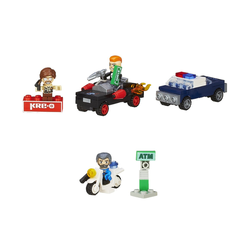CityVille Invasion City Street Chase Building Block Set - One Quarter