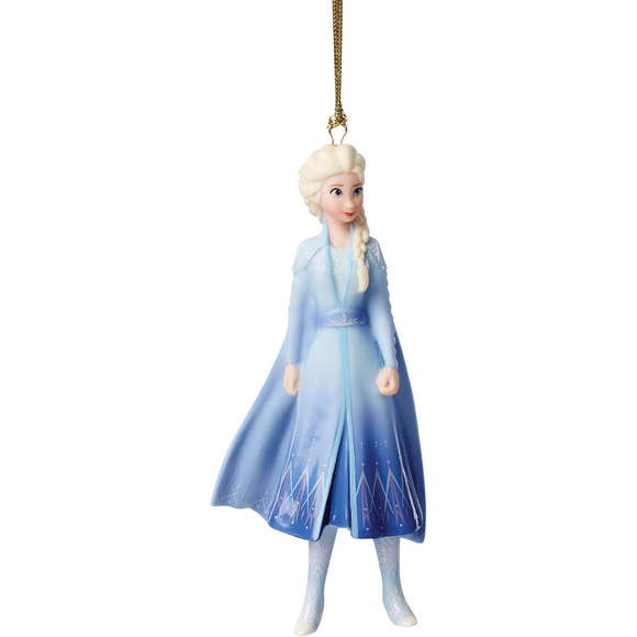 Lenox Elsa's Winter Adventure Ornament-One Quarter