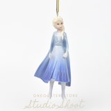 Lenox Elsa's Winter Adventure Ornament-One Quarter