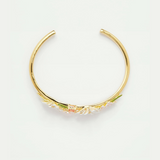 Les Néréides Berthe Morisot Young Girl in a Ball Gown Flower Bouquet Bangle-One Quarter