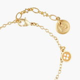 Les Néréides Cinderella Bird and Mouse on Spool of Thread Bracelet-One Quarter