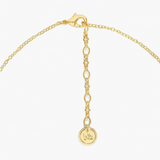Les Néréides Little Red Riding Hood and Flowery Big Bad Wolf Statement Necklace-One Quarter