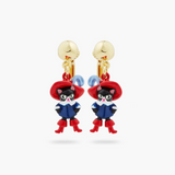 Les Néréides Puss in Boots Charming Cat Earrings-One Quarter