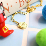 Les Néréides Puss in Boots Charming Cat in a Red Boot Pendant Necklace-One Quarter