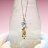 Les Néréides The Adventures of Pinocchio Blue Fairy Pendant Necklace-One Quarter