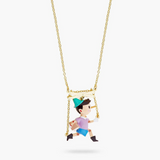 Les Néréides The Adventures of Pinocchio Pinocchio Puppet Pendant Necklace-One Quarter