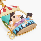 Les Néréides The Adventures of Pinocchio Pinocchio and Circus Tent Earrings-One Quarter