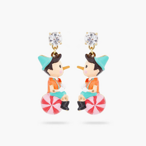 Les Néréides The Adventures of Pinocchio Pinocchio on His Ball Earrings-One Quarter