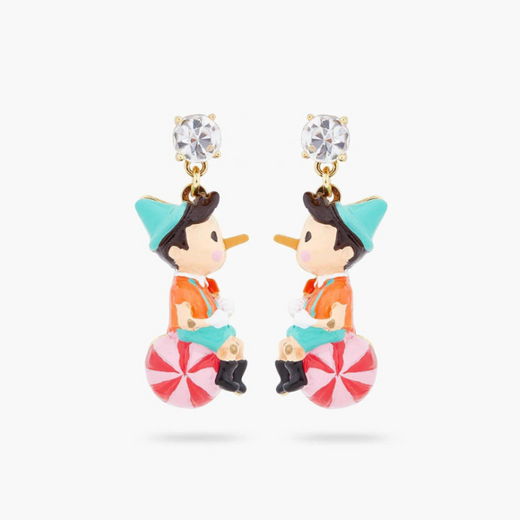 Les Néréides The Adventures of Pinocchio Pinocchio on His Ball Earrings-One Quarter