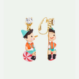 Les Néréides The Adventures of Pinocchio Pinocchio on His Ball Earrings-One Quarter