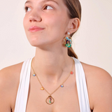 Les Néréides The Little Mermaid Fish Charm Necklace-One Quarter