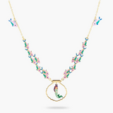 Les Néréides The Little Mermaid Fishes Statement Necklace-One Quarter