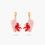 Les Néréides The Little Mermaid Hermit Crab Earrings-One Quarter