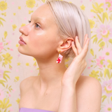 Les Néréides The Little Mermaid Hermit Crab Earrings-One Quarter