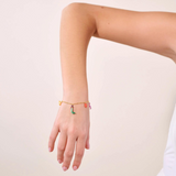 Les Néréides The Little Mermaid Marine Animal Charm Bracelet-One Quarter