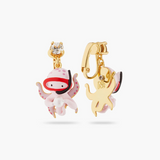 Les Néréides The Little Mermaid Octopus Earrings-One Quarter