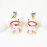 Les Néréides The Little Mermaid Octopus Earrings-One Quarter