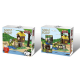 LiNooS Peanut® Snoopy Beagle Scout Tree House Building Block Set-One Quarter