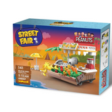 LiNooS Peanut® Snoopy Street Fair Fruit Shop Building Block Set-One Quarter