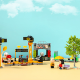 LiNooS Peanut® Snoopy Street Fair Skate Park Building Block Set-One Quarter