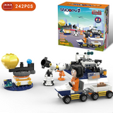 LiNooS Peanuts® Snoopy Lunar Traveler Observatory Building Block Set-One Quarter