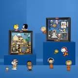 LiNooS Peanuts® Snoopy Adventure in Photo Frame Building Block Series-One Quarter