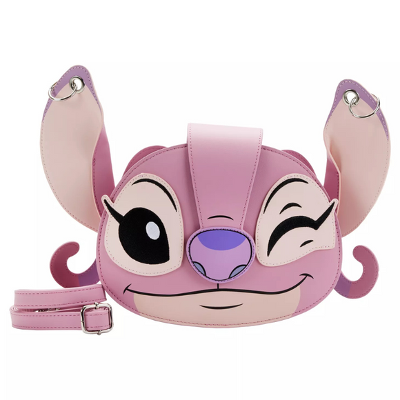 Loungefly Lilo & Stitch Angel Cosplay Crossbody Bag-One Quarter