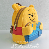 Loungefly Winnie the Pooh Hunny Tummy Mini Backpack-One Quarter