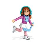 MEGA American Girl® Mia's Skating Rink Building Toy Kit-One Quarter